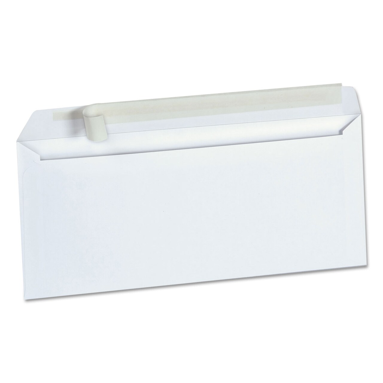 Universal Peel Seal Strip Business Envelope 10 Square Flap Self-Adhesive Closure 4.13 x 9.5 White 500/Box